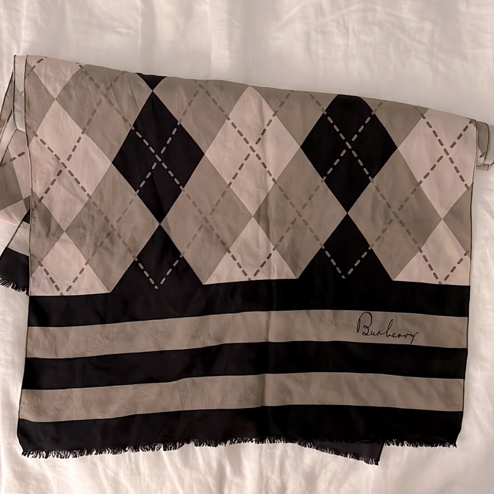 Burberry Silk Scarf